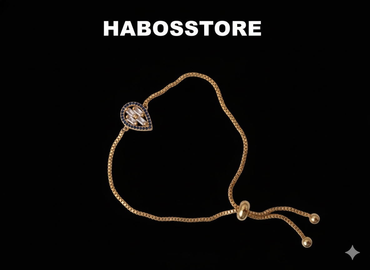 “Crystal Drop” Damla Formlu Zirkon Kadın Bileklik Habos Store