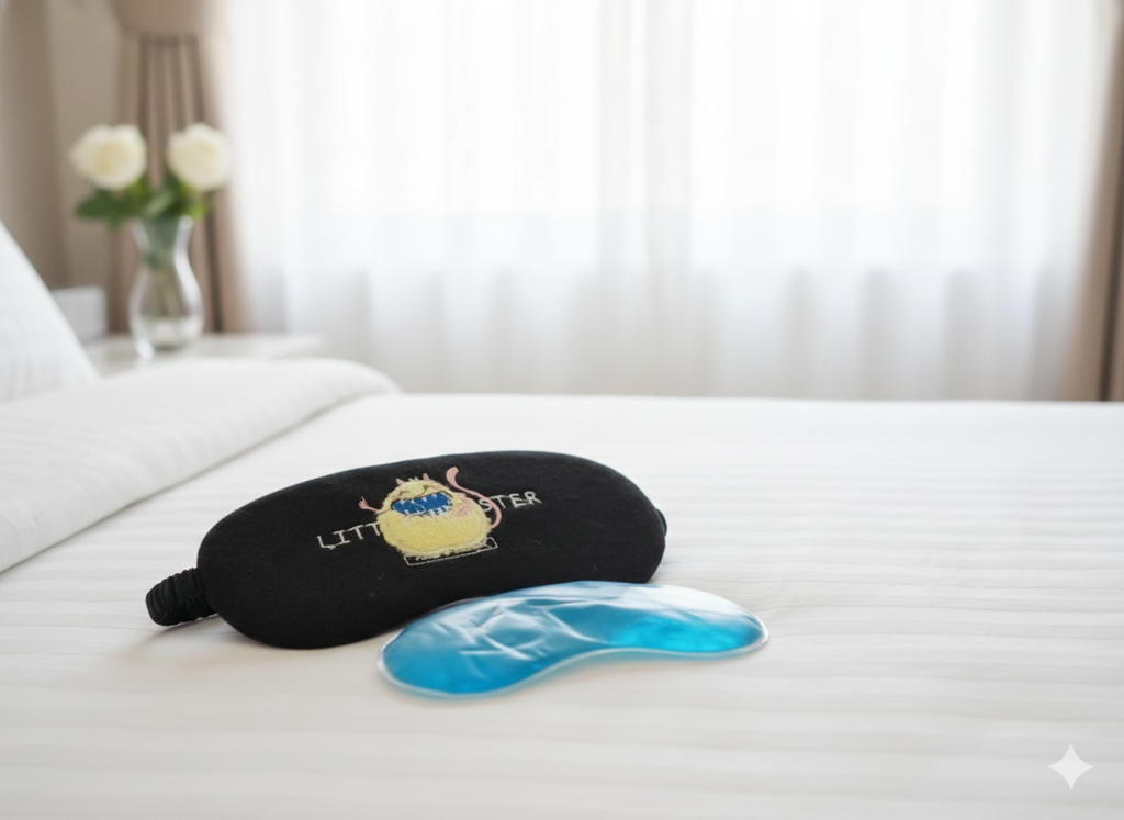 “Relax Blue” Jel Dolgulu Göz ve Uyku Bandı Habos Store