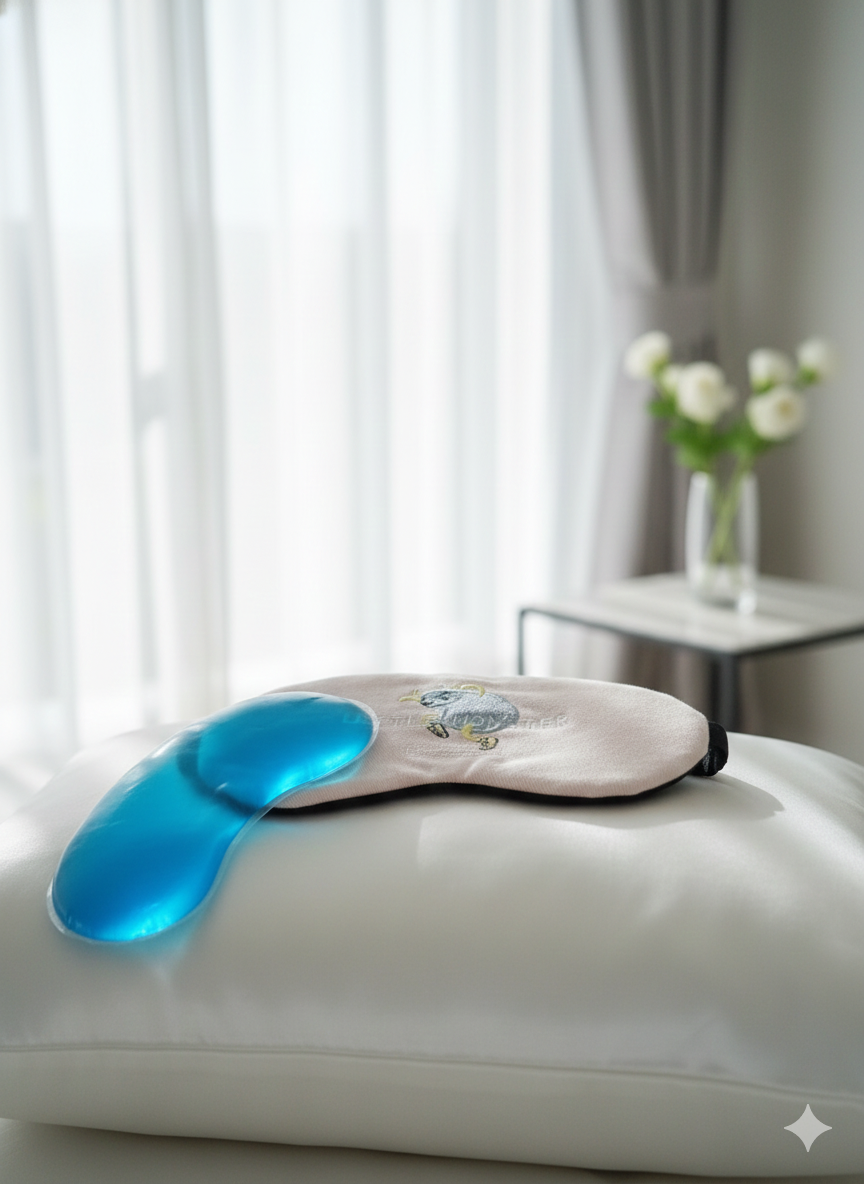 “Relax Blue” Jel Dolgulu Göz ve Uyku Bandı Habos Store