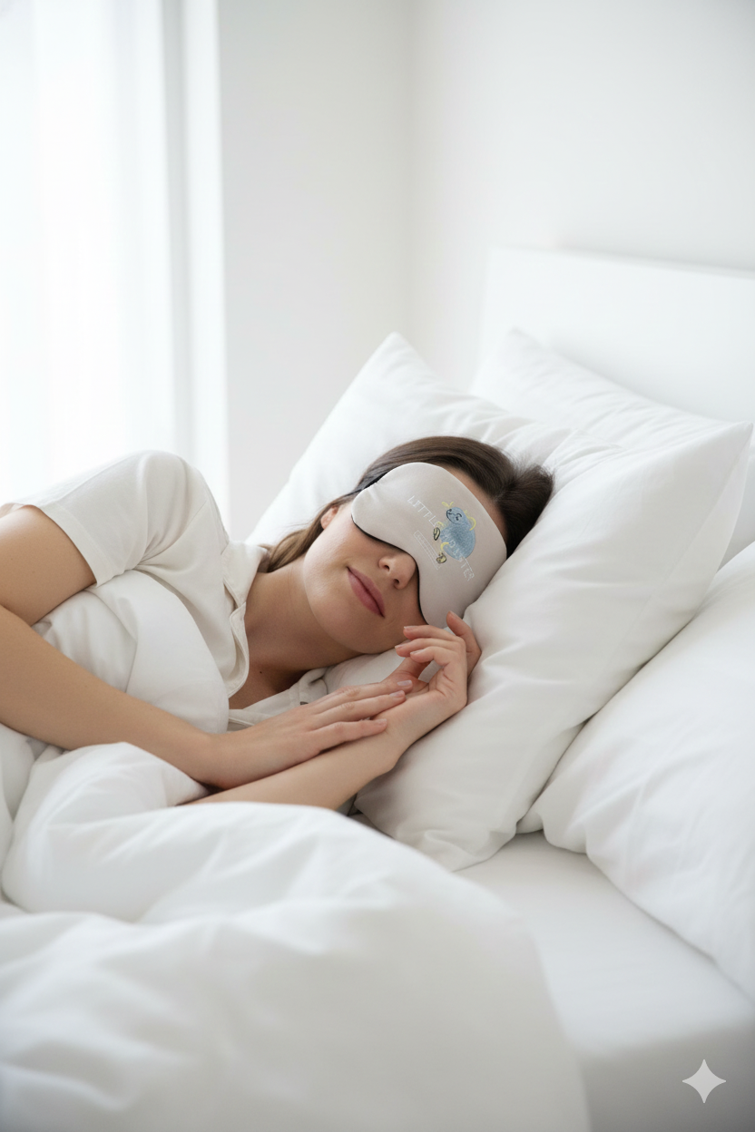 “Relax Blue” Jel Dolgulu Göz ve Uyku Bandı Habos Store