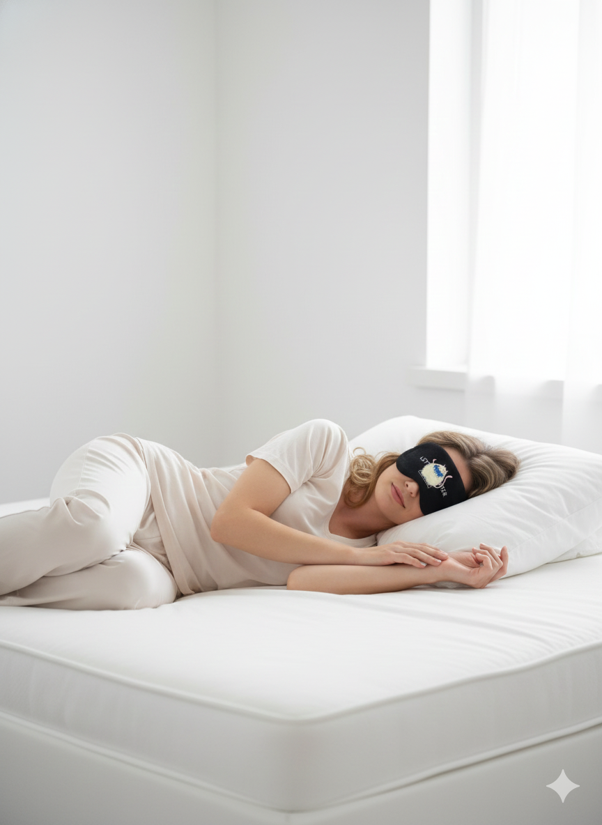 “Relax Blue” Jel Dolgulu Göz ve Uyku Bandı Habos Store