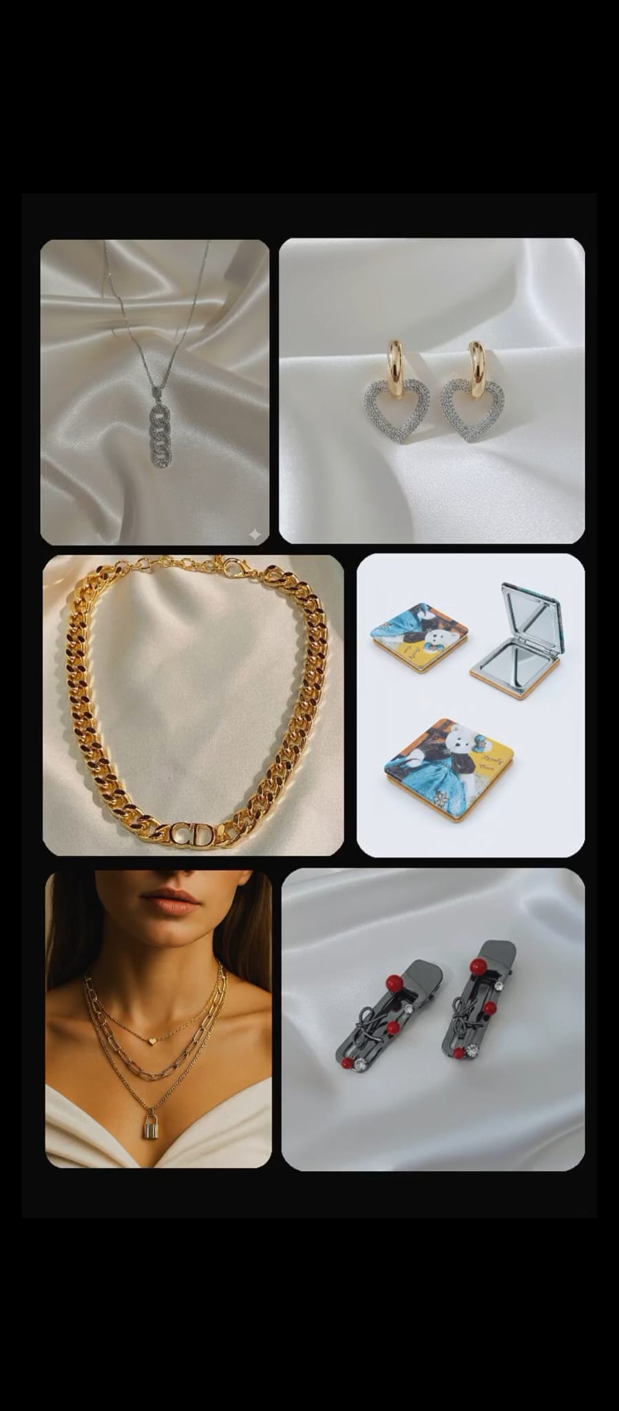 Premium 15 Parça Aksesuar Hediye Kutusu – Mavi Konsept Set Habos Store